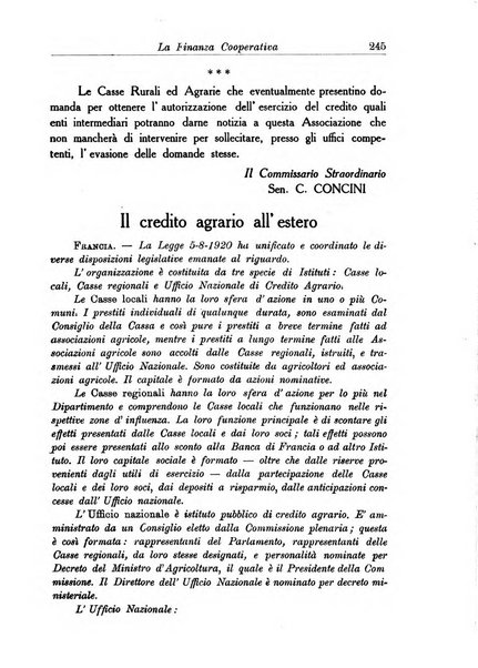 La finanza cooperativa rassegna mensile [della] Associazione nazionale fra Casse rurali, agrarie ed enti ausiliarii