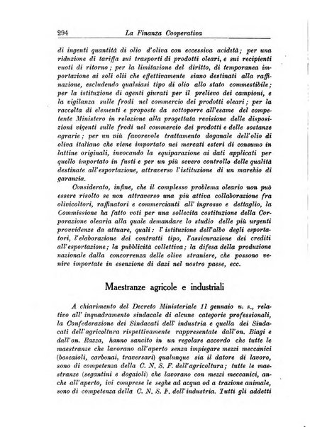 La finanza cooperativa rassegna mensile [della] Associazione nazionale fra Casse rurali, agrarie ed enti ausiliarii