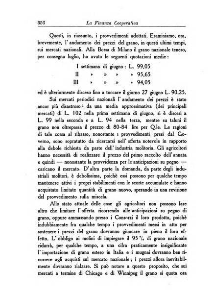 La finanza cooperativa rassegna mensile [della] Associazione nazionale fra Casse rurali, agrarie ed enti ausiliarii