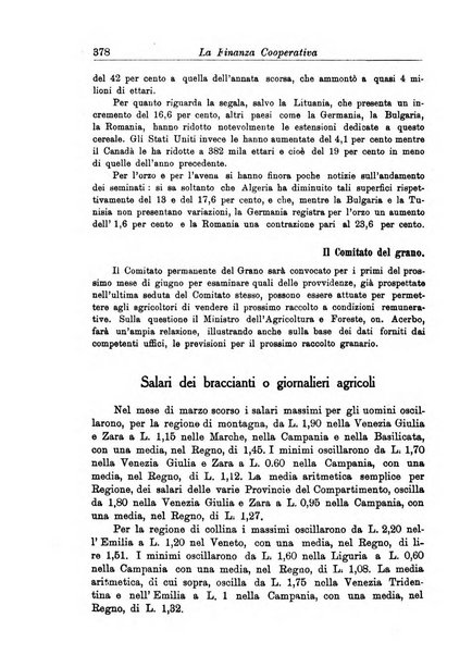 La finanza cooperativa rassegna mensile [della] Associazione nazionale fra Casse rurali, agrarie ed enti ausiliarii