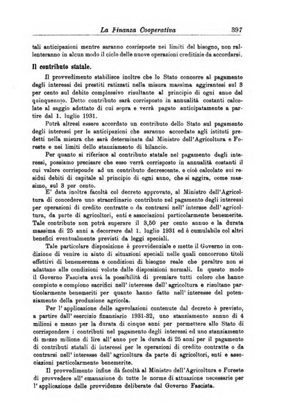 La finanza cooperativa rassegna mensile [della] Associazione nazionale fra Casse rurali, agrarie ed enti ausiliarii