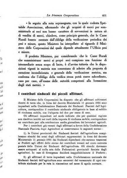 La finanza cooperativa rassegna mensile [della] Associazione nazionale fra Casse rurali, agrarie ed enti ausiliarii