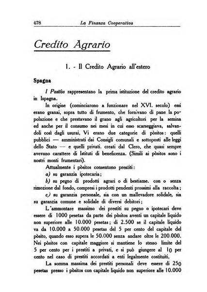 La finanza cooperativa rassegna mensile [della] Associazione nazionale fra Casse rurali, agrarie ed enti ausiliarii