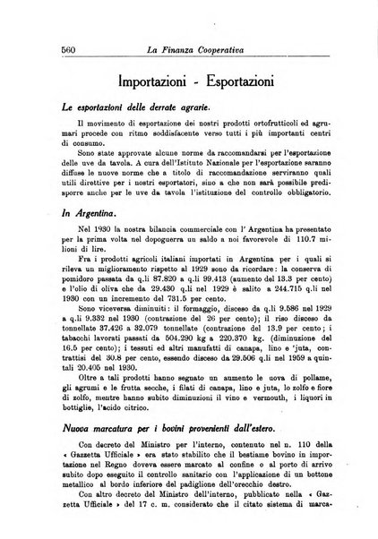 La finanza cooperativa rassegna mensile [della] Associazione nazionale fra Casse rurali, agrarie ed enti ausiliarii