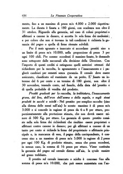 La finanza cooperativa rassegna mensile [della] Associazione nazionale fra Casse rurali, agrarie ed enti ausiliarii