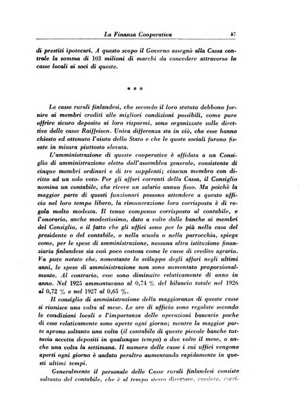 La finanza cooperativa rassegna mensile [della] Associazione nazionale fra Casse rurali, agrarie ed enti ausiliarii