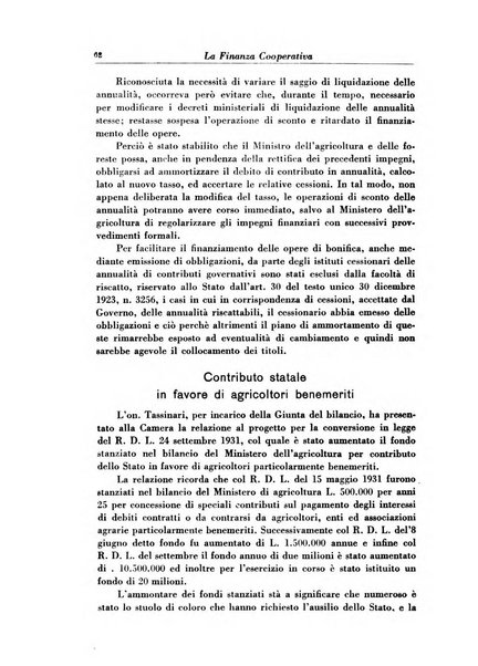 La finanza cooperativa rassegna mensile [della] Associazione nazionale fra Casse rurali, agrarie ed enti ausiliarii