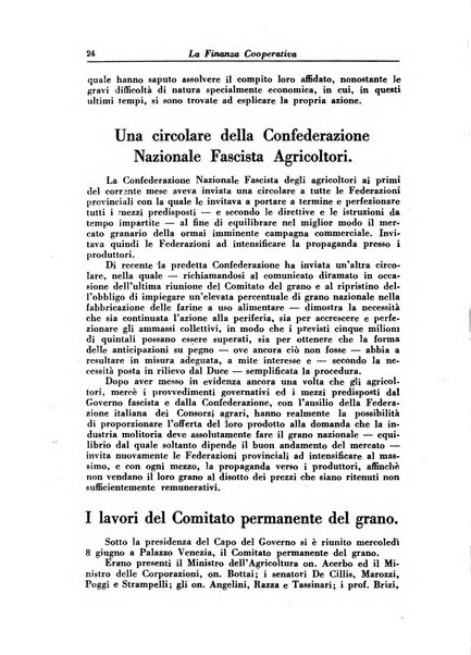 La finanza cooperativa rassegna mensile [della] Associazione nazionale fra Casse rurali, agrarie ed enti ausiliarii