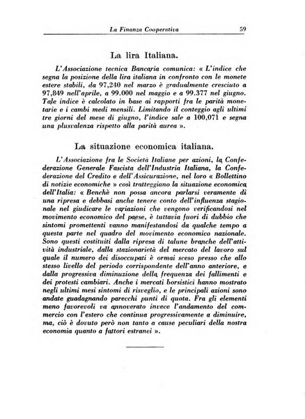 La finanza cooperativa rassegna mensile [della] Associazione nazionale fra Casse rurali, agrarie ed enti ausiliarii