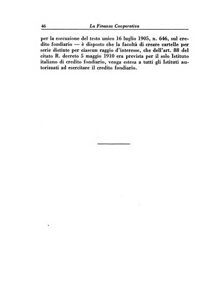 La finanza cooperativa rassegna mensile [della] Associazione nazionale fra Casse rurali, agrarie ed enti ausiliarii