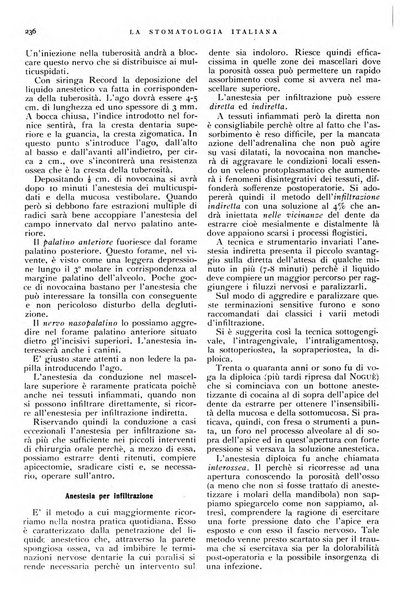 La stomatologia italiana organo ufficiale della Associazione nazionale culturale fascista stomato-odontologica