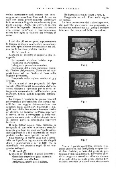 La stomatologia italiana organo ufficiale della Associazione nazionale culturale fascista stomato-odontologica