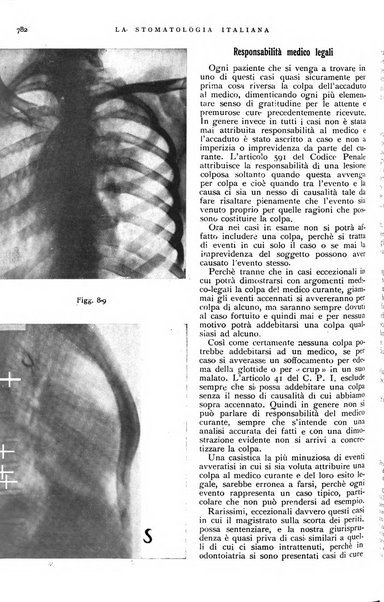 La stomatologia italiana organo ufficiale della Associazione nazionale culturale fascista stomato-odontologica