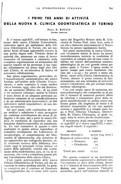 La stomatologia italiana organo ufficiale della Associazione nazionale culturale fascista stomato-odontologica