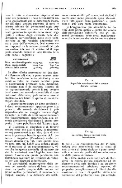 La stomatologia italiana organo ufficiale della Associazione nazionale culturale fascista stomato-odontologica