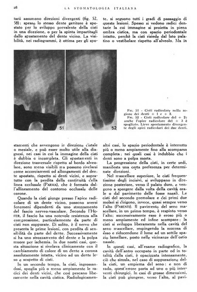 La stomatologia italiana organo ufficiale della Associazione nazionale culturale fascista stomato-odontologica