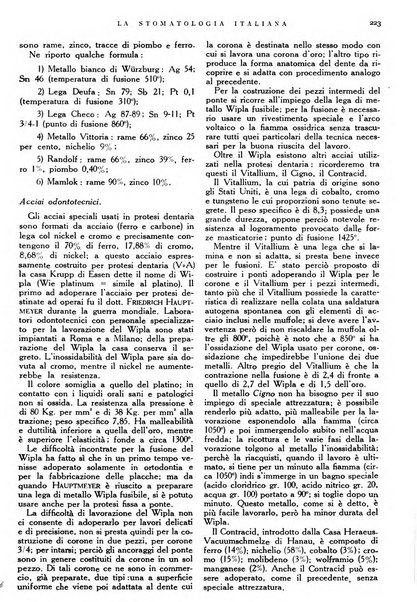 La stomatologia italiana organo ufficiale della Associazione nazionale culturale fascista stomato-odontologica