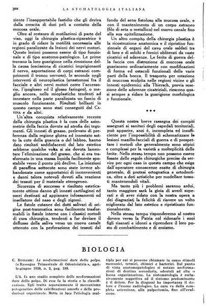 La stomatologia italiana organo ufficiale della Associazione nazionale culturale fascista stomato-odontologica