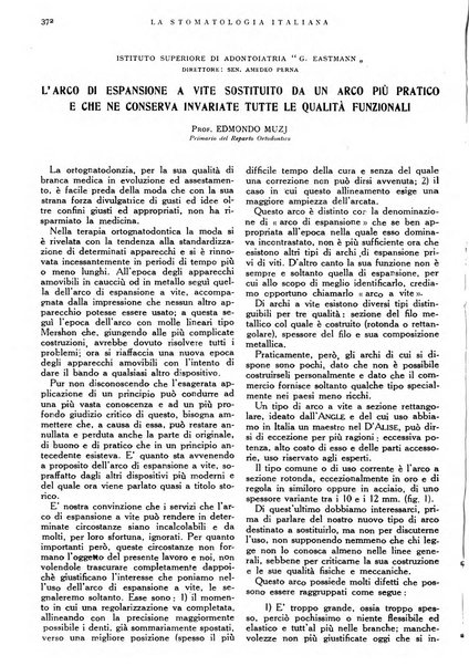 La stomatologia italiana organo ufficiale della Associazione nazionale culturale fascista stomato-odontologica