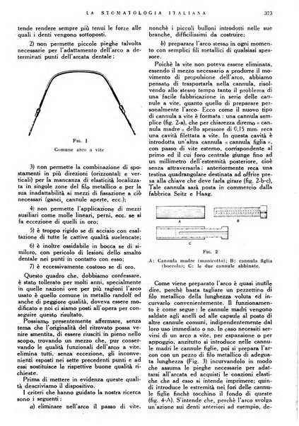 La stomatologia italiana organo ufficiale della Associazione nazionale culturale fascista stomato-odontologica