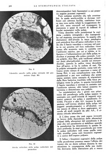 La stomatologia italiana organo ufficiale della Associazione nazionale culturale fascista stomato-odontologica