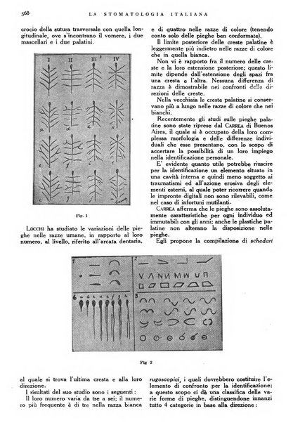 La stomatologia italiana organo ufficiale della Associazione nazionale culturale fascista stomato-odontologica