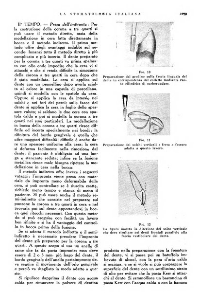 La stomatologia italiana organo ufficiale della Associazione nazionale culturale fascista stomato-odontologica