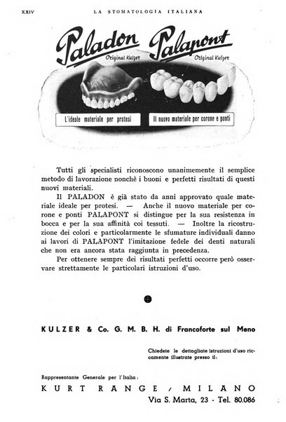 La stomatologia italiana organo ufficiale della Associazione nazionale culturale fascista stomato-odontologica