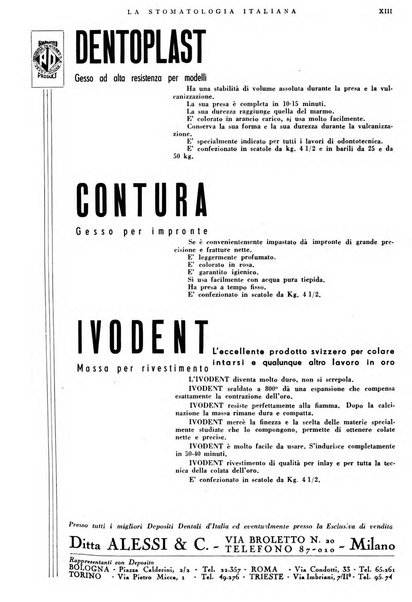 La stomatologia italiana organo ufficiale della Associazione nazionale culturale fascista stomato-odontologica