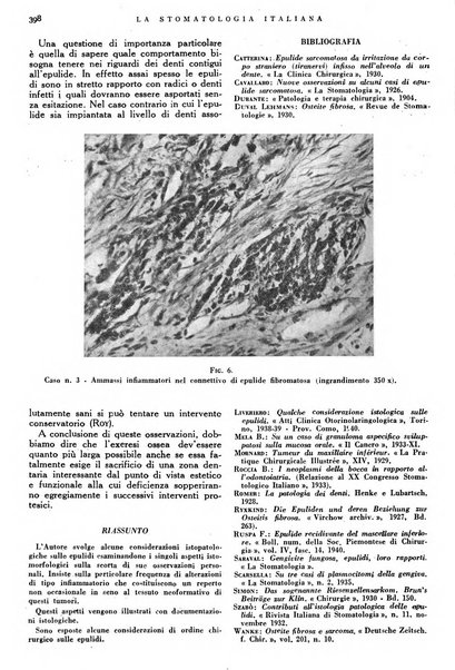 La stomatologia italiana organo ufficiale della Associazione nazionale culturale fascista stomato-odontologica