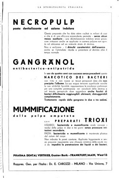 La stomatologia italiana organo ufficiale della Associazione nazionale culturale fascista stomato-odontologica