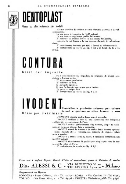 La stomatologia italiana organo ufficiale della Associazione nazionale culturale fascista stomato-odontologica