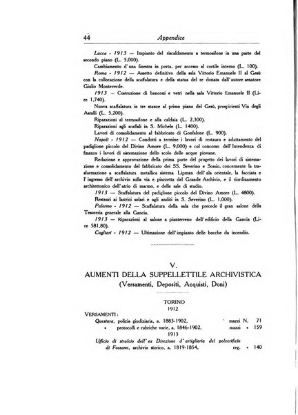 Gli archivi italiani rivista bimestrale di archivistica e di discipline ausiliare