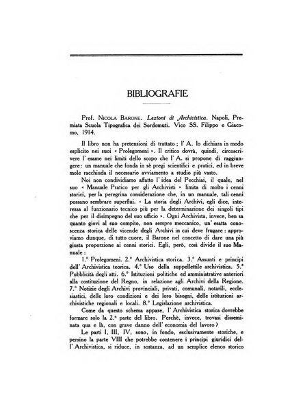 Gli archivi italiani rivista bimestrale di archivistica e di discipline ausiliare