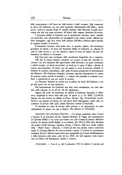 Gli archivi italiani rivista bimestrale di archivistica e di discipline ausiliare