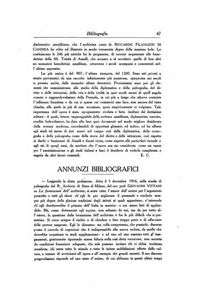 Gli archivi italiani rivista bimestrale di archivistica e di discipline ausiliare