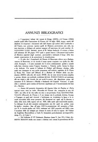 Gli archivi italiani rivista bimestrale di archivistica e di discipline ausiliare