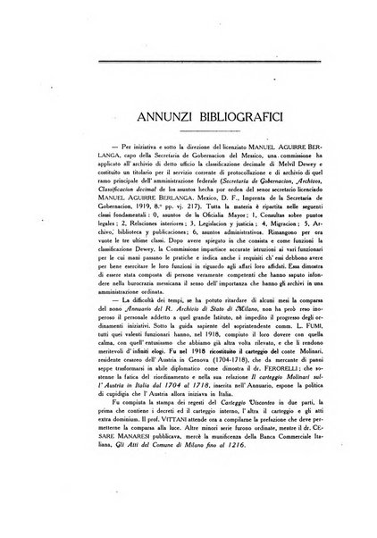 Gli archivi italiani rivista bimestrale di archivistica e di discipline ausiliare