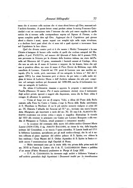 Gli archivi italiani rivista bimestrale di archivistica e di discipline ausiliare