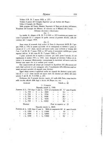 Gli archivi italiani rivista bimestrale di archivistica e di discipline ausiliare