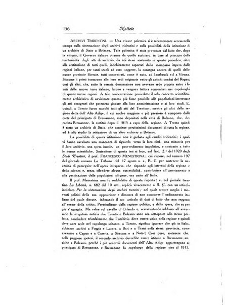 Gli archivi italiani rivista bimestrale di archivistica e di discipline ausiliare