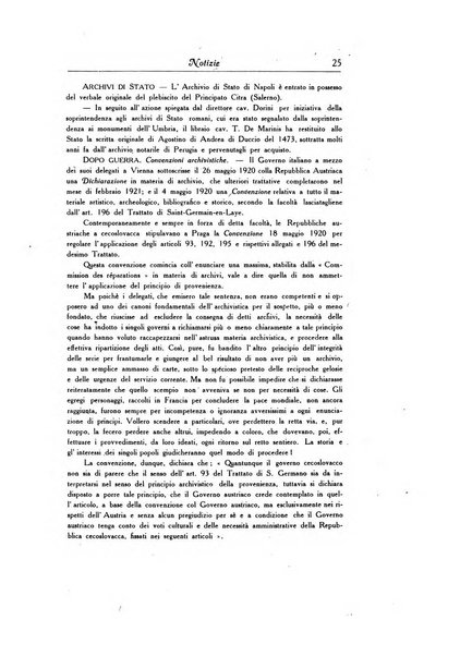 Gli archivi italiani rivista bimestrale di archivistica e di discipline ausiliare