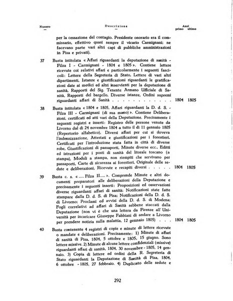 Archivi archivi d'Italia e rassegna internazionale degli archivi