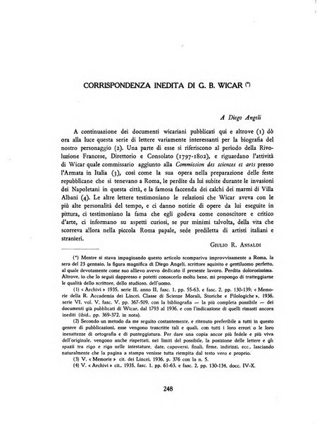 Archivi archivi d'Italia e rassegna internazionale degli archivi