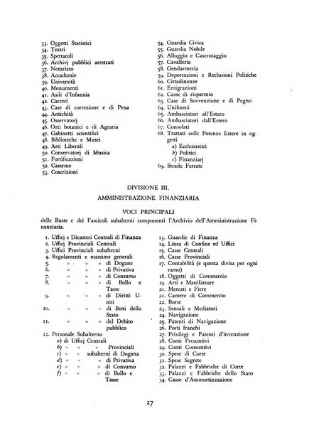 Archivi archivi d'Italia e rassegna internazionale degli archivi