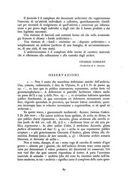 Archivi archivi d'Italia e rassegna internazionale degli archivi