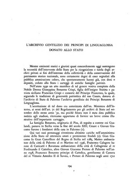 Archivi archivi d'Italia e rassegna internazionale degli archivi