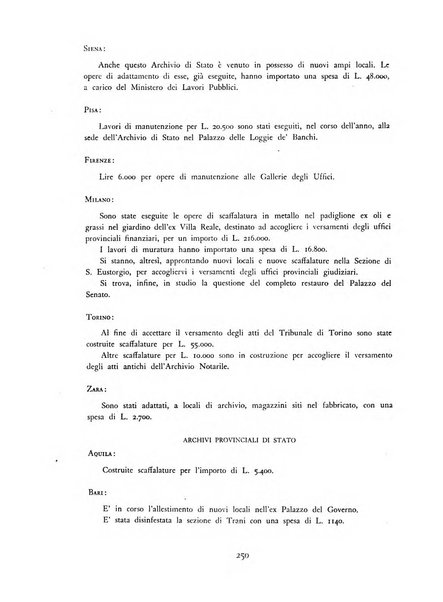 Archivi archivi d'Italia e rassegna internazionale degli archivi