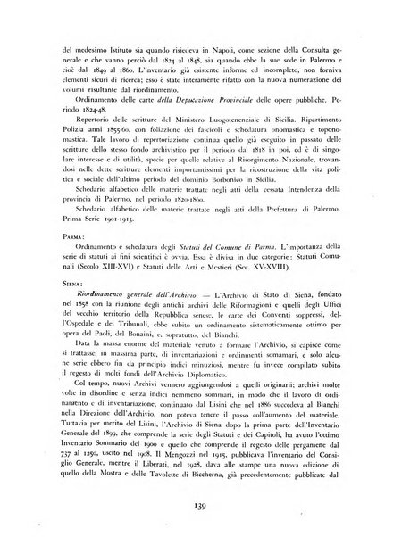 Archivi archivi d'Italia e rassegna internazionale degli archivi