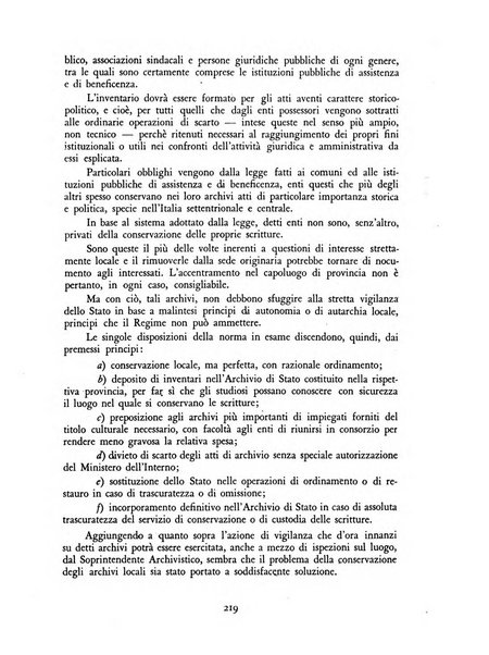 Archivi archivi d'Italia e rassegna internazionale degli archivi